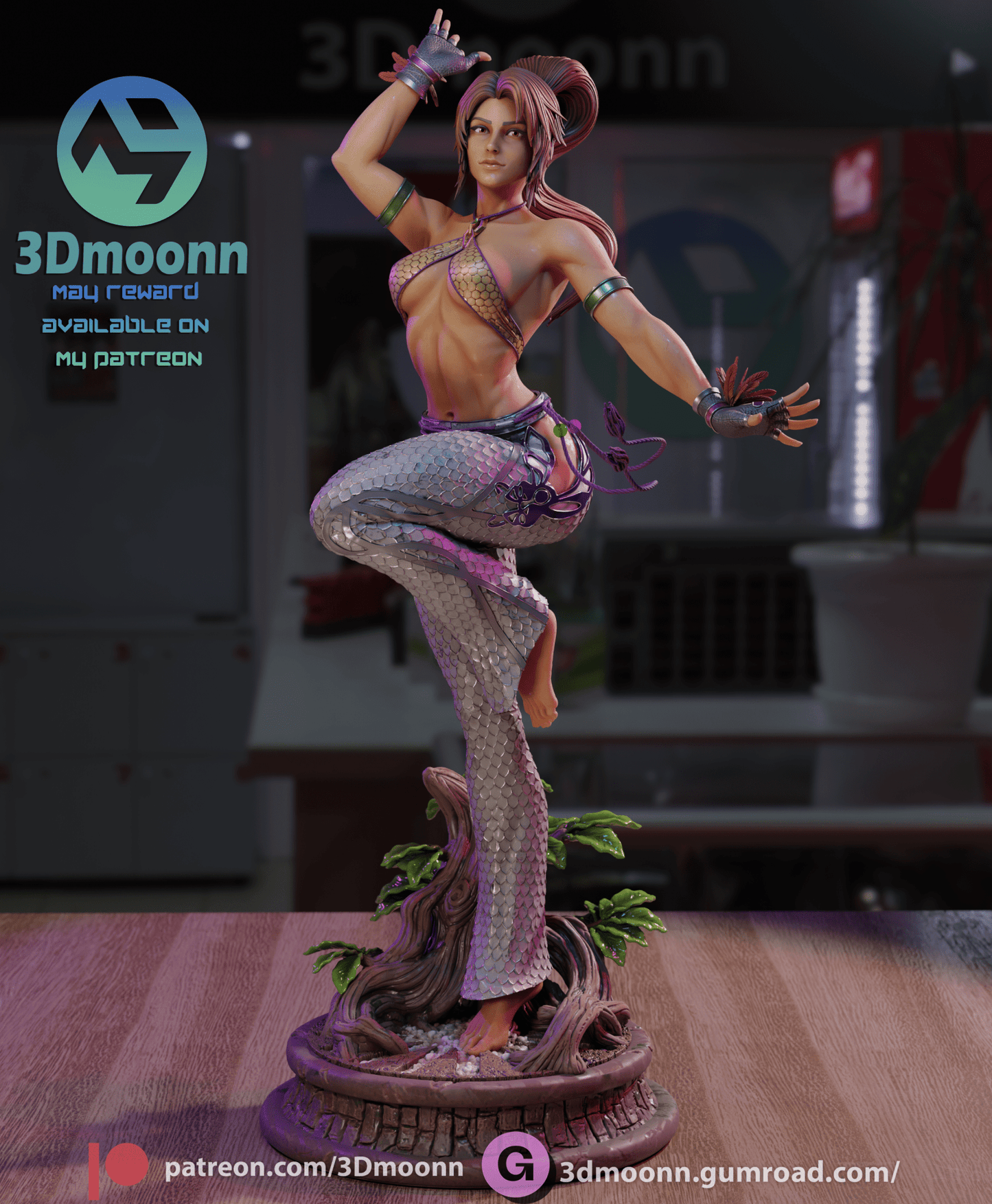 Christie Monteiro - 3DMoonn - Dark Forge Arts
