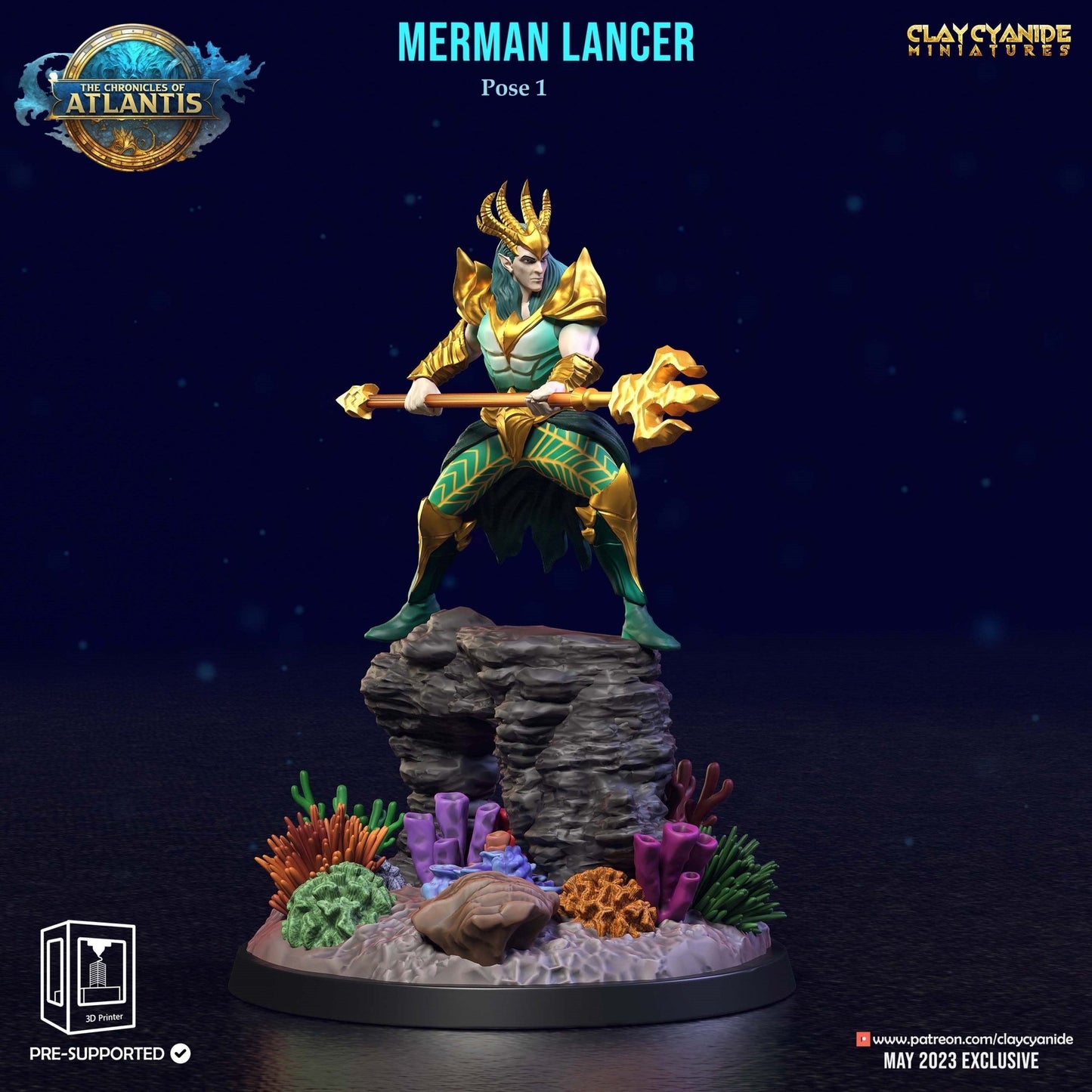 Chronicles of Atlantis - ClayCyanide - Dark Forge Arts