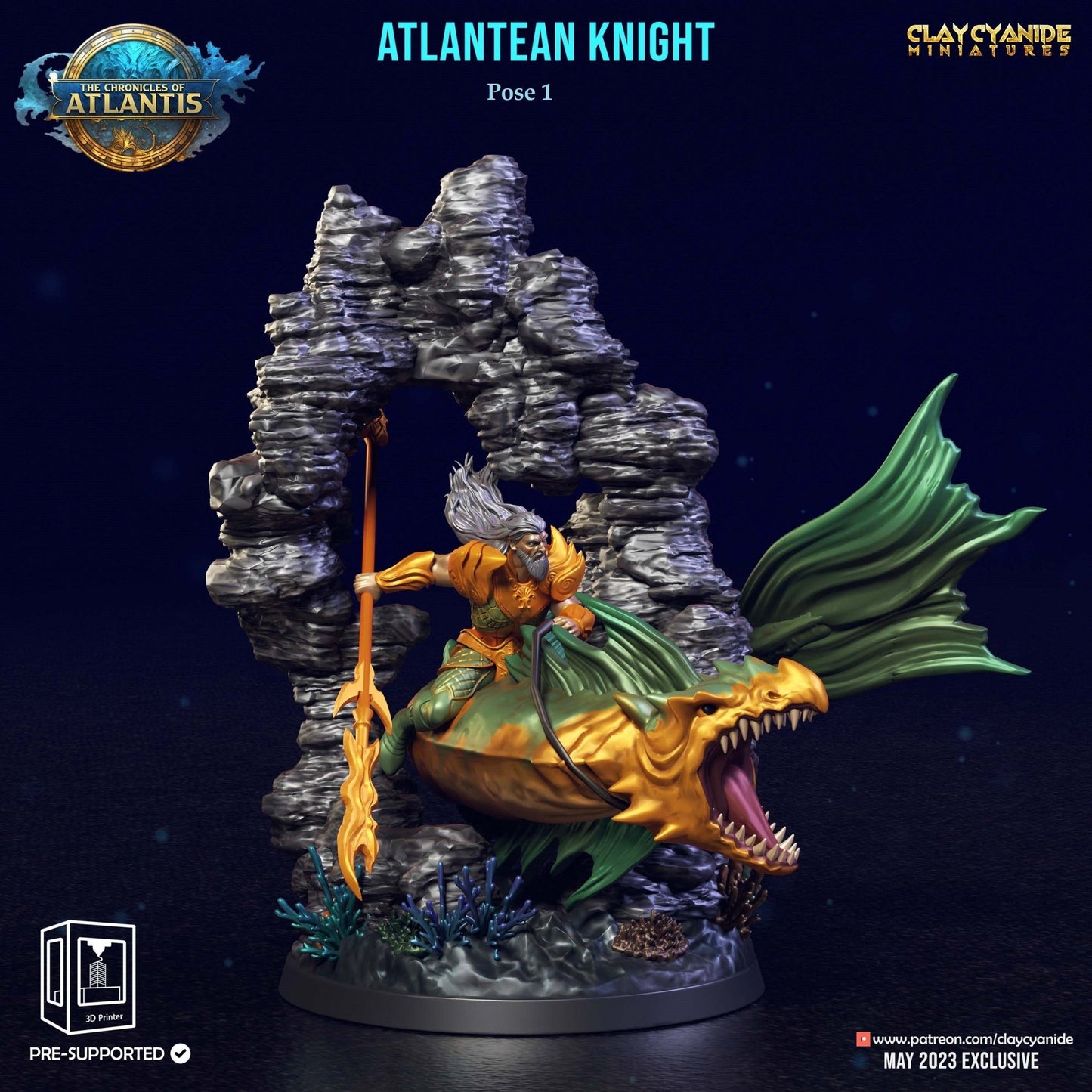 Chronicles of Atlantis - ClayCyanide - Dark Forge Arts