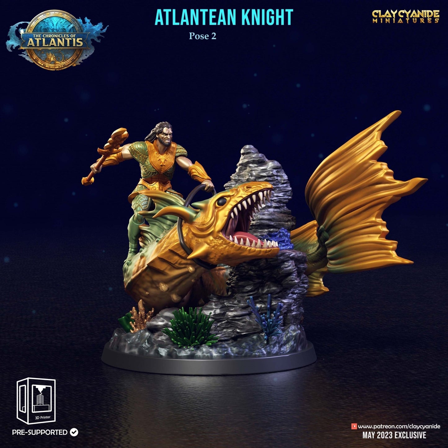 Chronicles of Atlantis - ClayCyanide - Dark Forge Arts