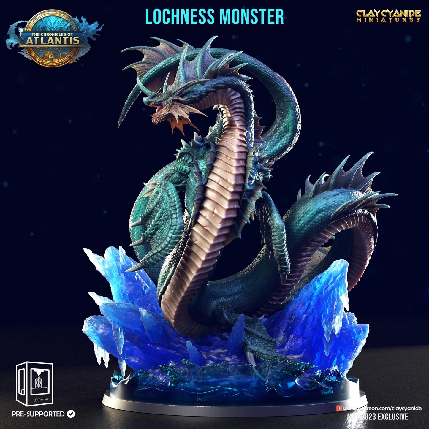 Chronicles of Atlantis - ClayCyanide - Dark Forge Arts