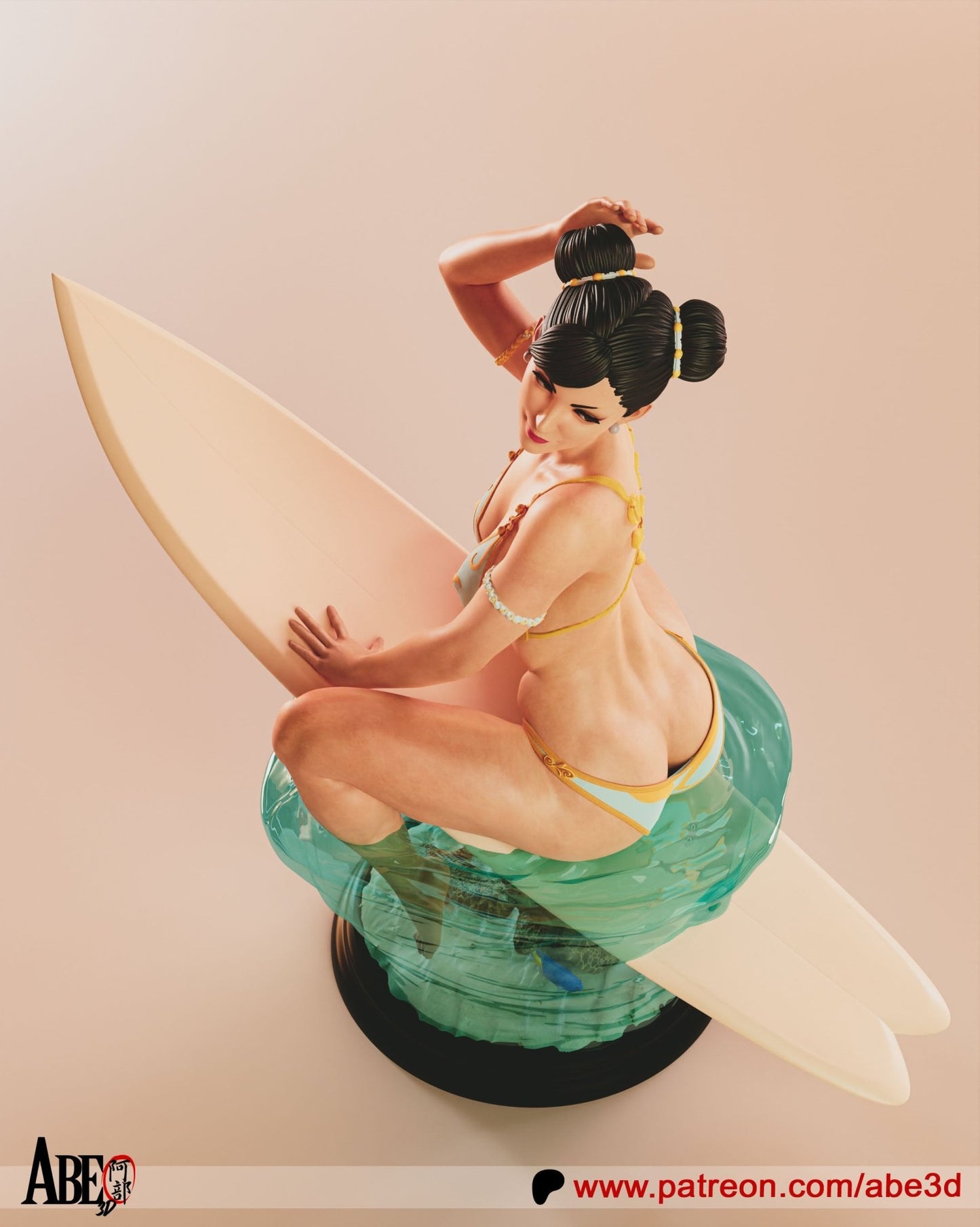 Chun - Li - Abe3D - Dark Forge Arts
