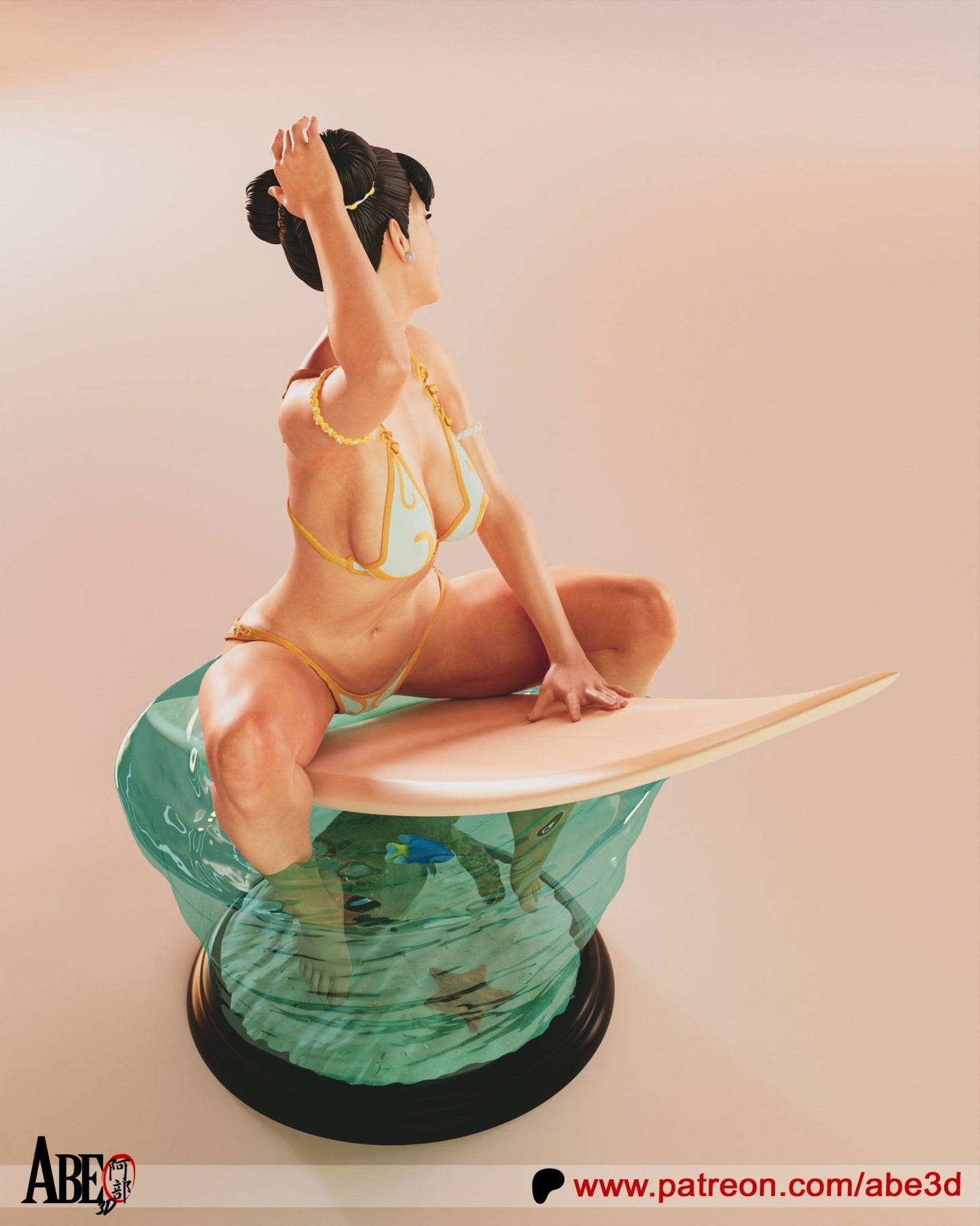 Chun - Li - Abe3D - Dark Forge Arts