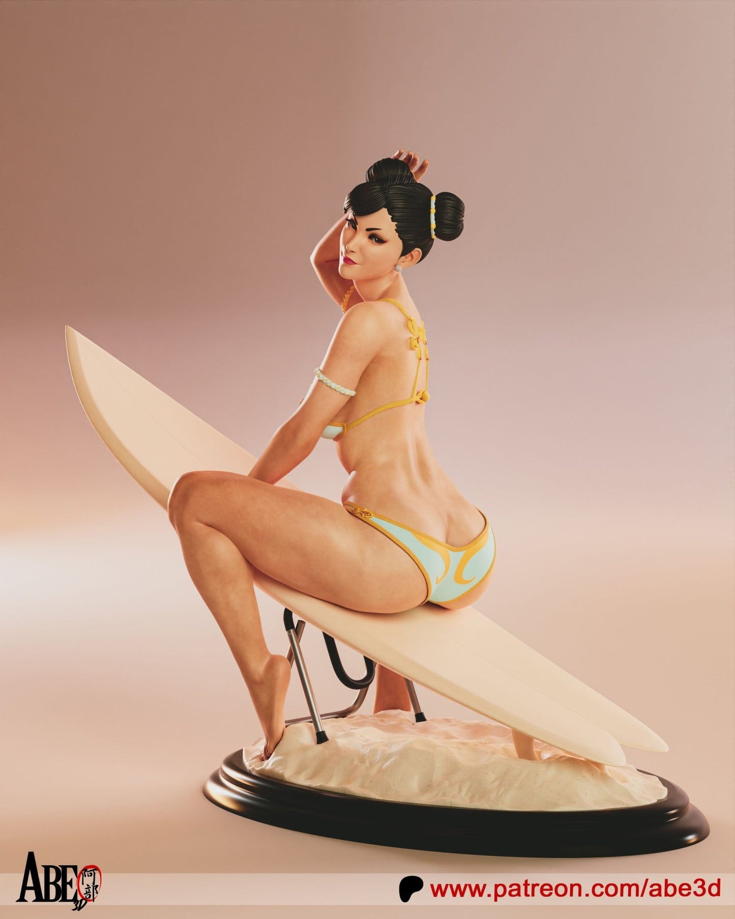 Chun - Li - Abe3D - Dark Forge Arts