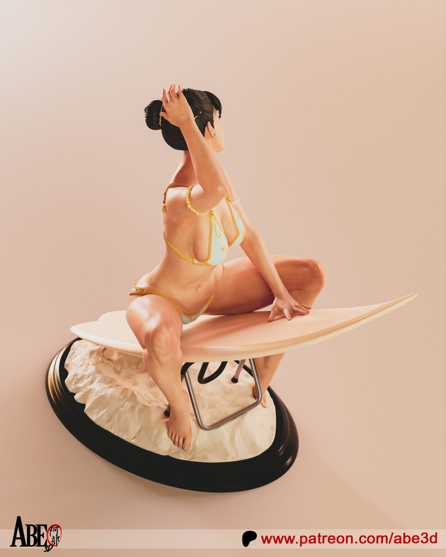 Chun - Li - Abe3D - Dark Forge Arts