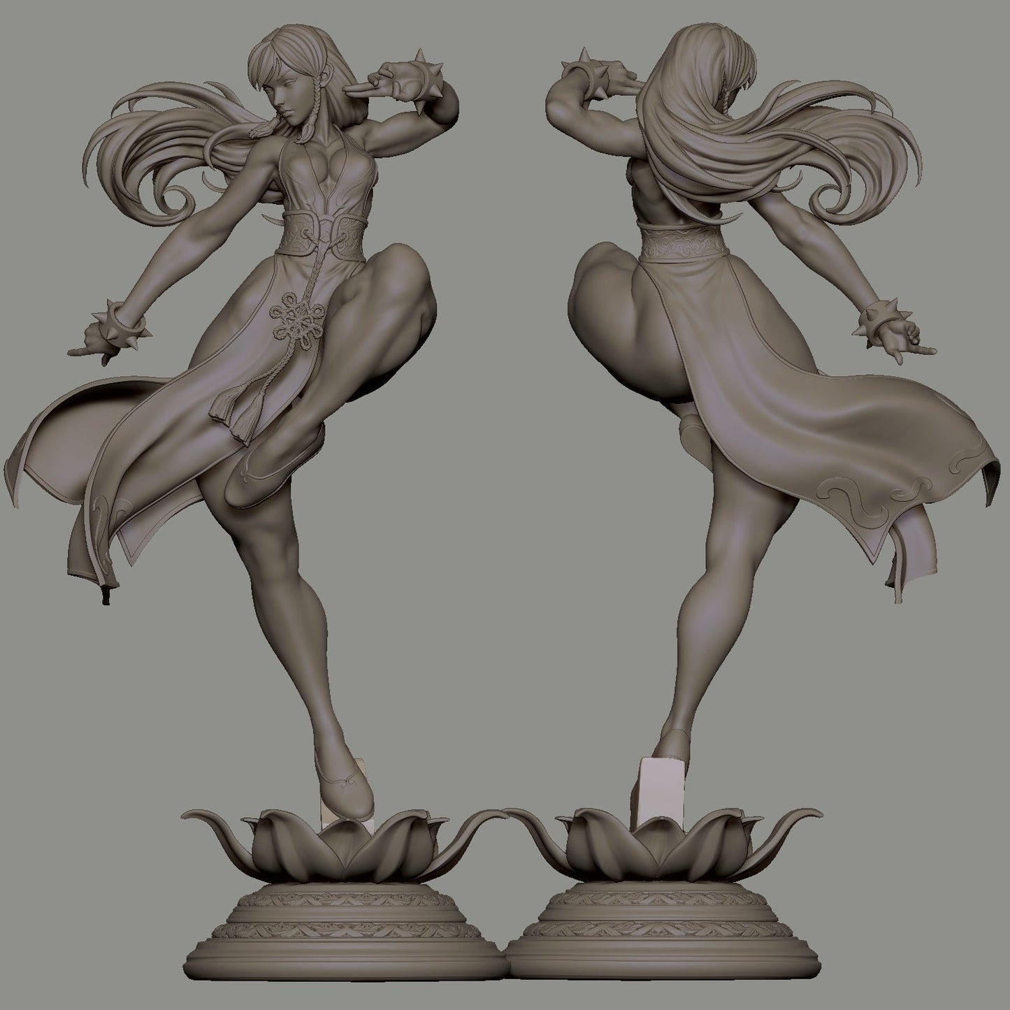 Chun - Li - CA 3D Studios - Dark Forge Arts