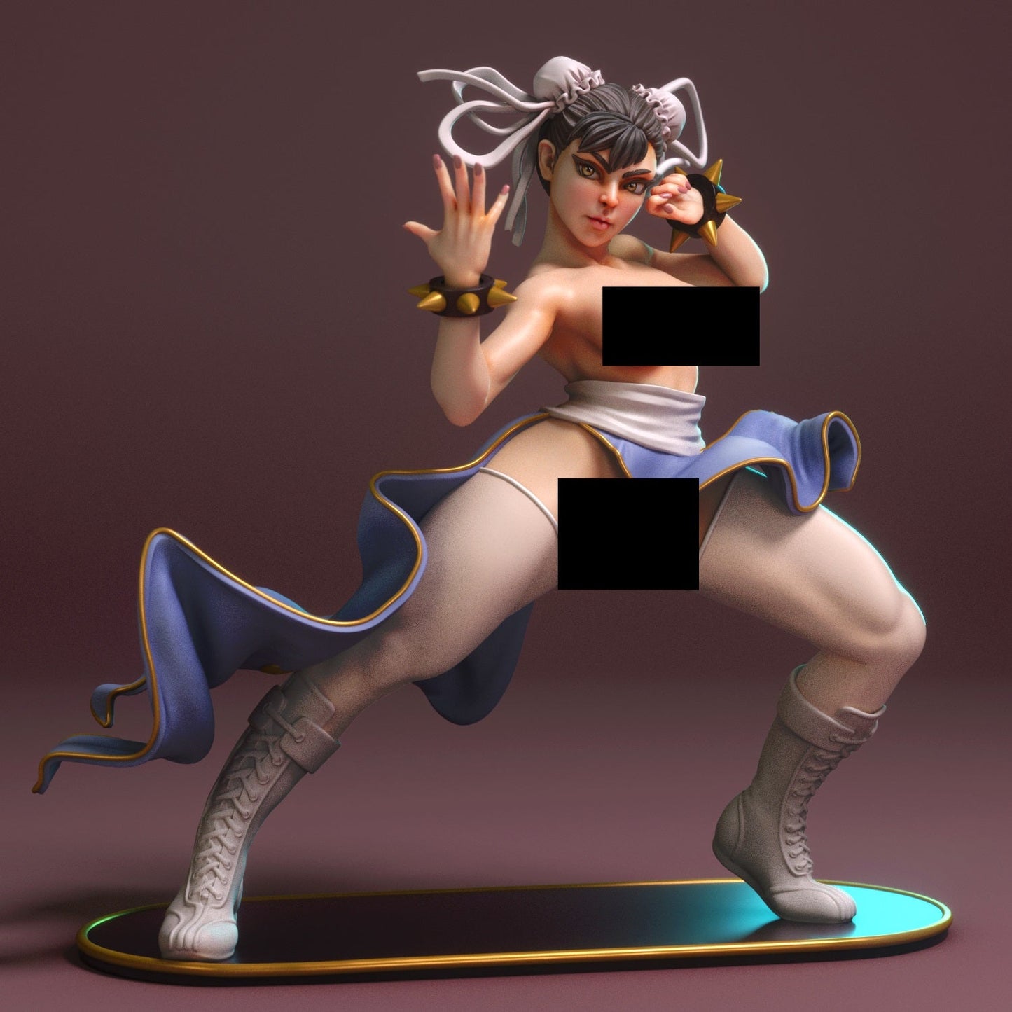Chun Li V1 - Torrida Minis - Dark Forge Arts