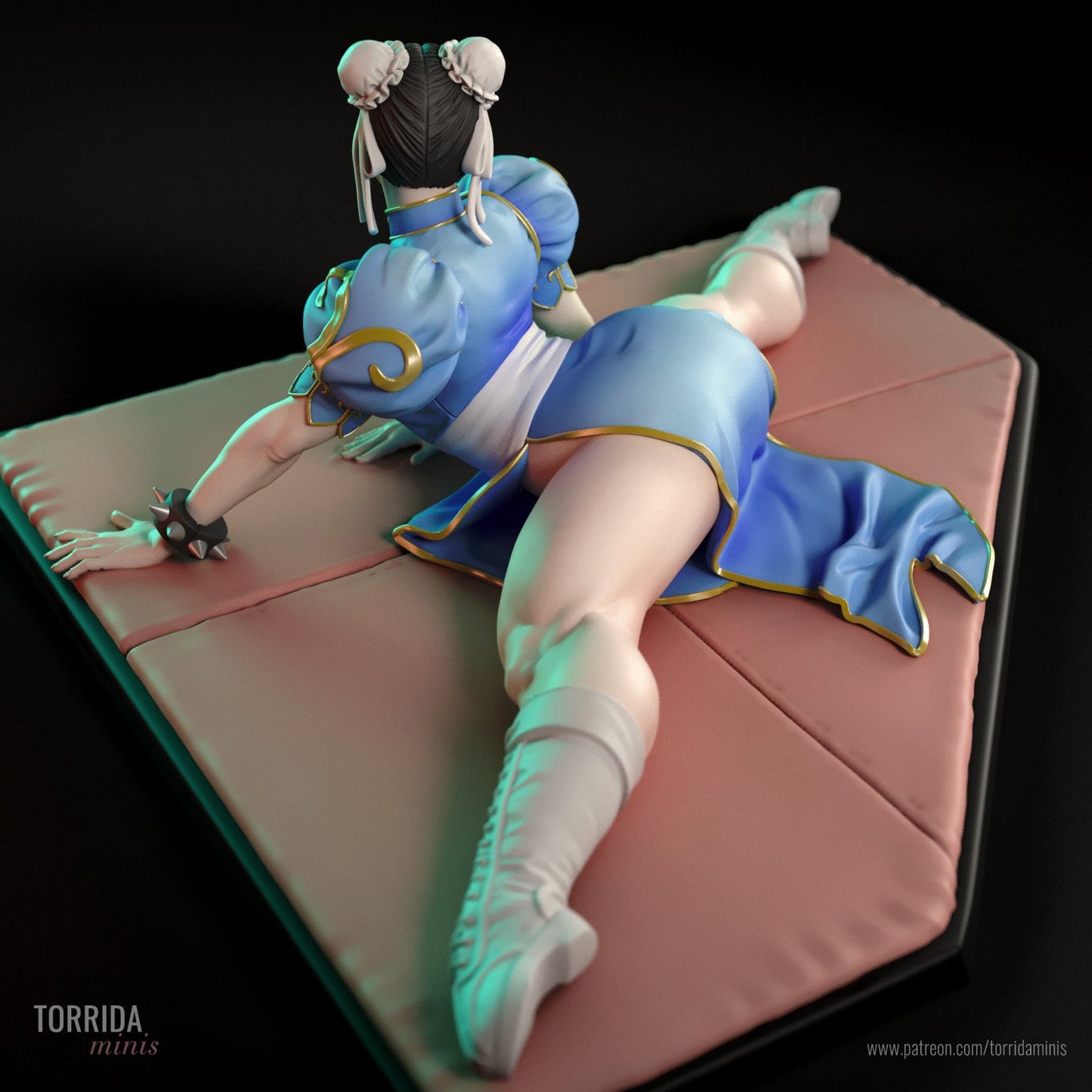 Chun Li V2 - Torrida Minis - Dark Forge Arts