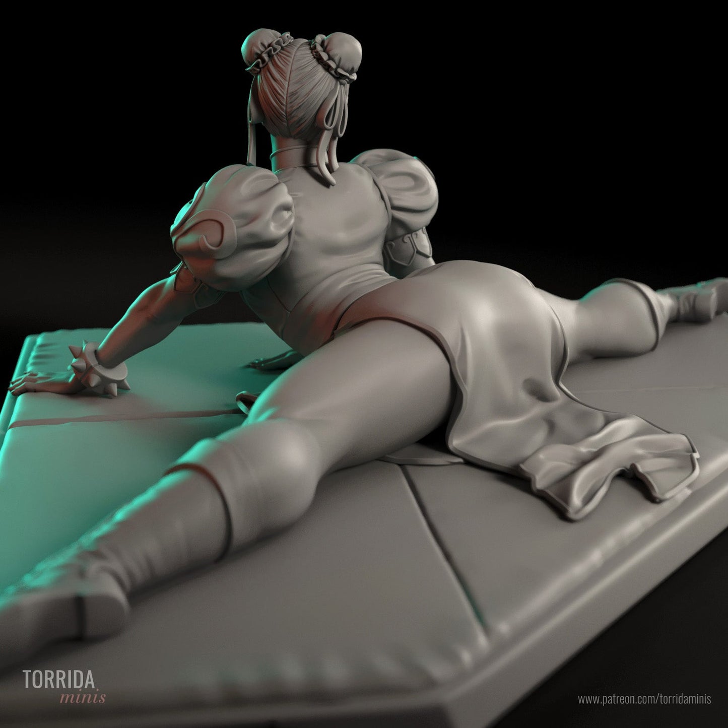 Chun Li V2 - Torrida Minis - Dark Forge Arts