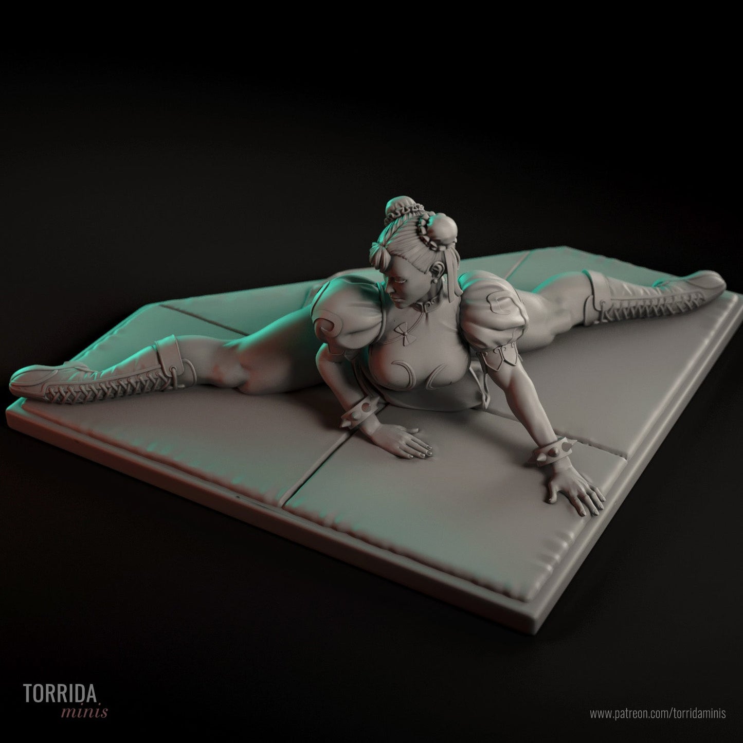 Chun Li V2 - Torrida Minis - Dark Forge Arts
