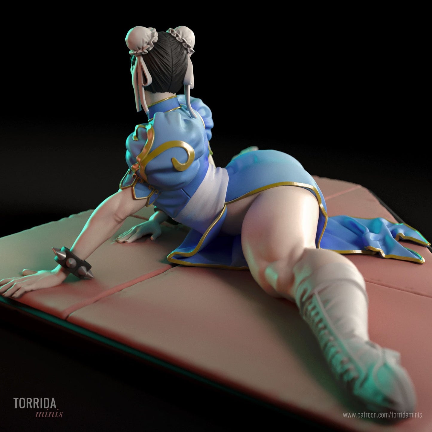 Chun Li V2 - Torrida Minis - Dark Forge Arts
