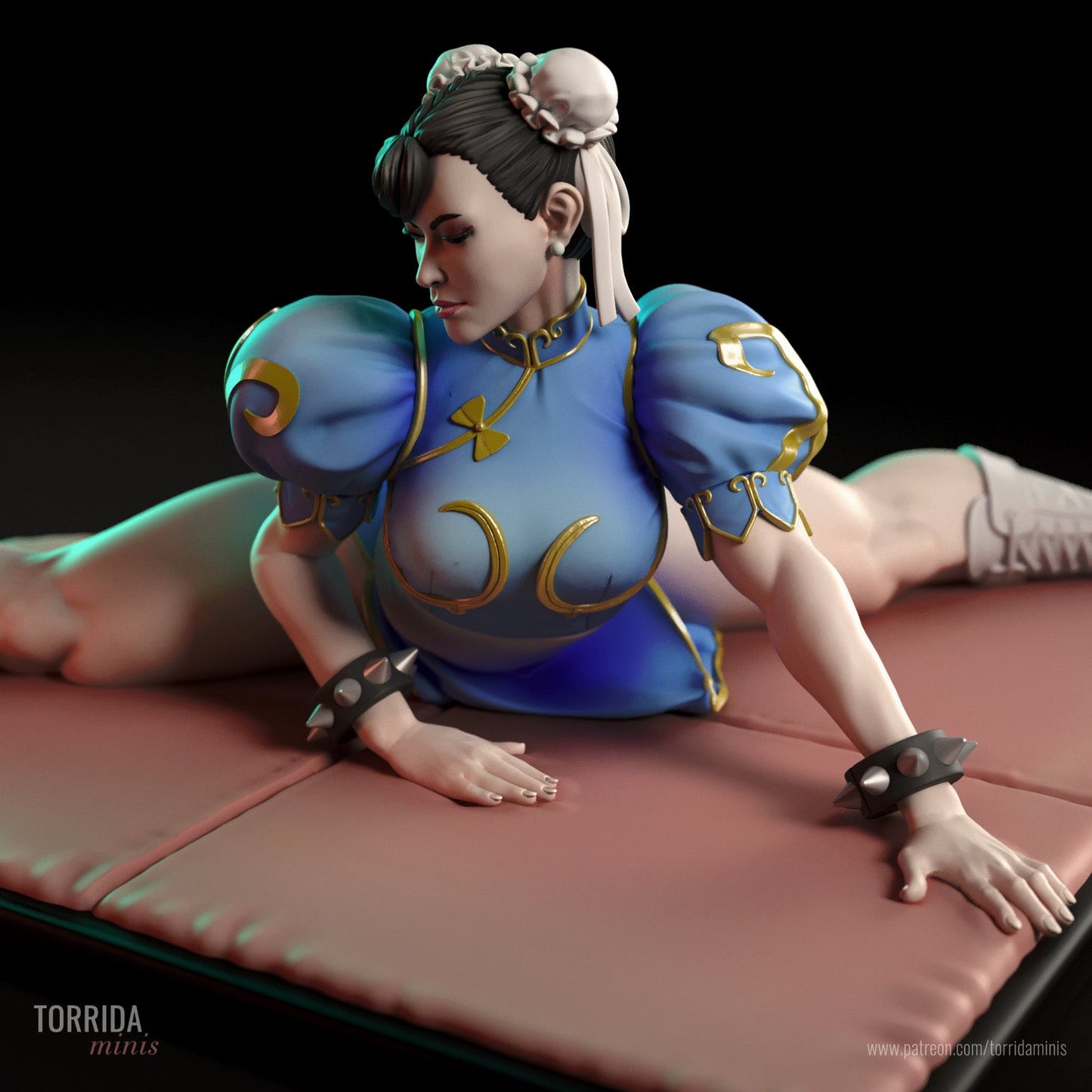 Chun Li V2 - Torrida Minis - Dark Forge Arts