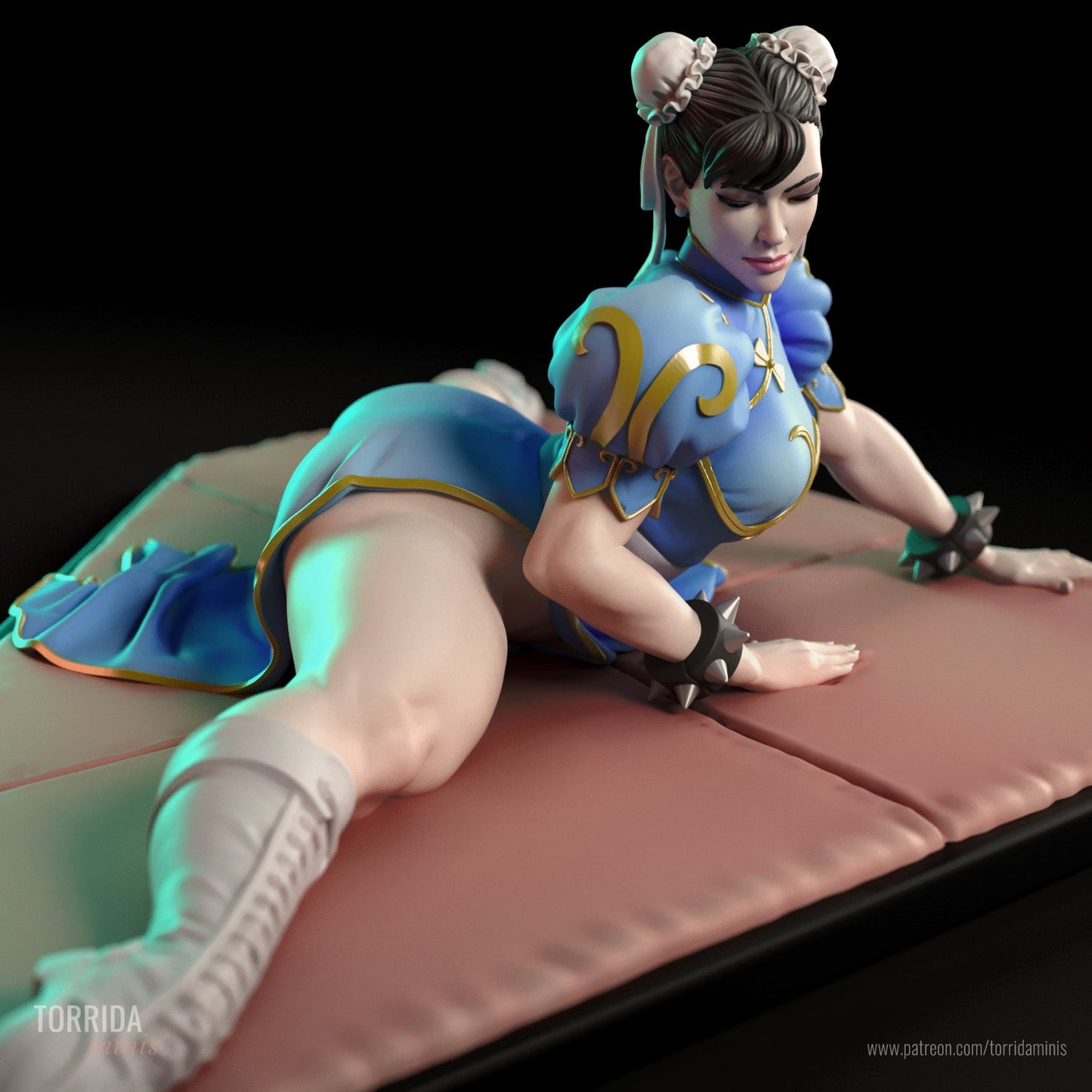 Chun Li V2 - Torrida Minis - Dark Forge Arts
