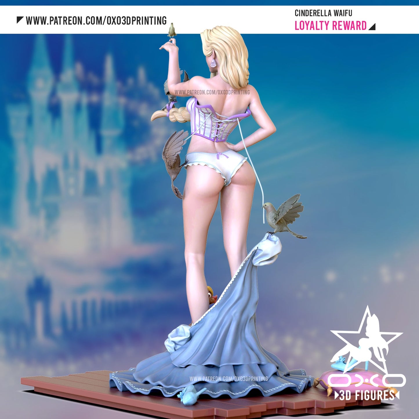 Cinderella - OXO3D - Dark Forge Arts