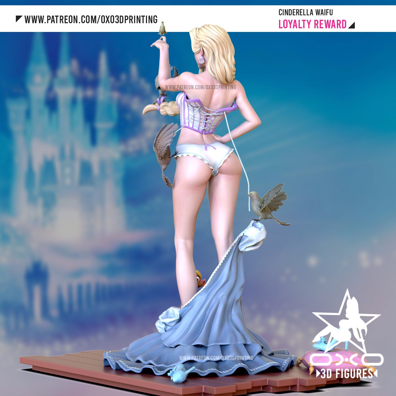 Cinderella - OXO3D - Dark Forge Arts