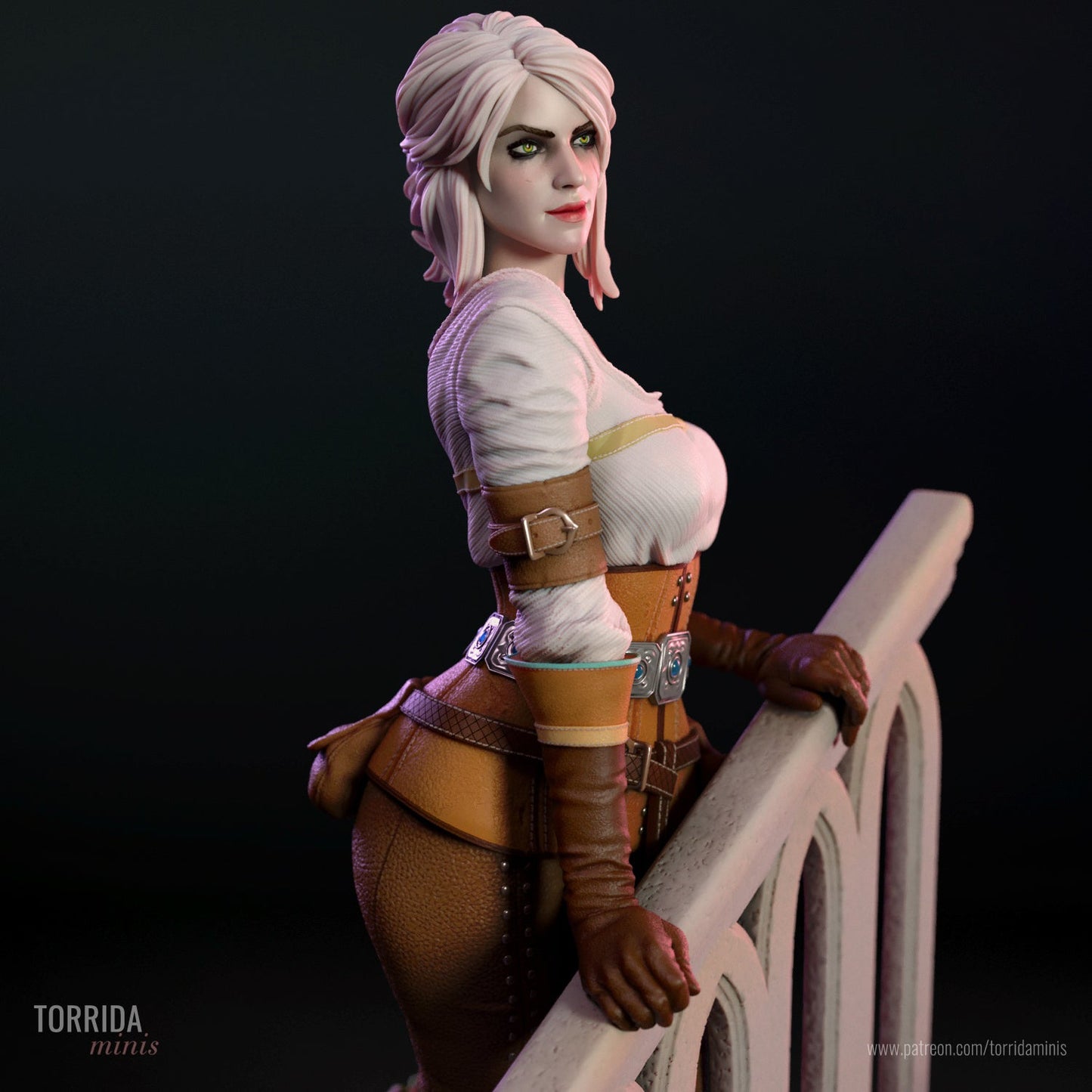 Ciri - Torrida Minis - Dark Forge Arts