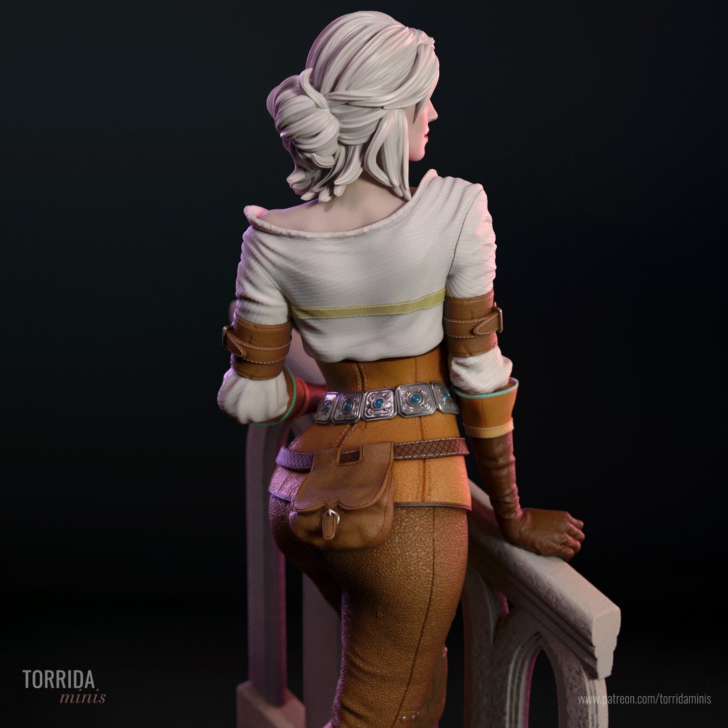 Ciri - Torrida Minis - Dark Forge Arts