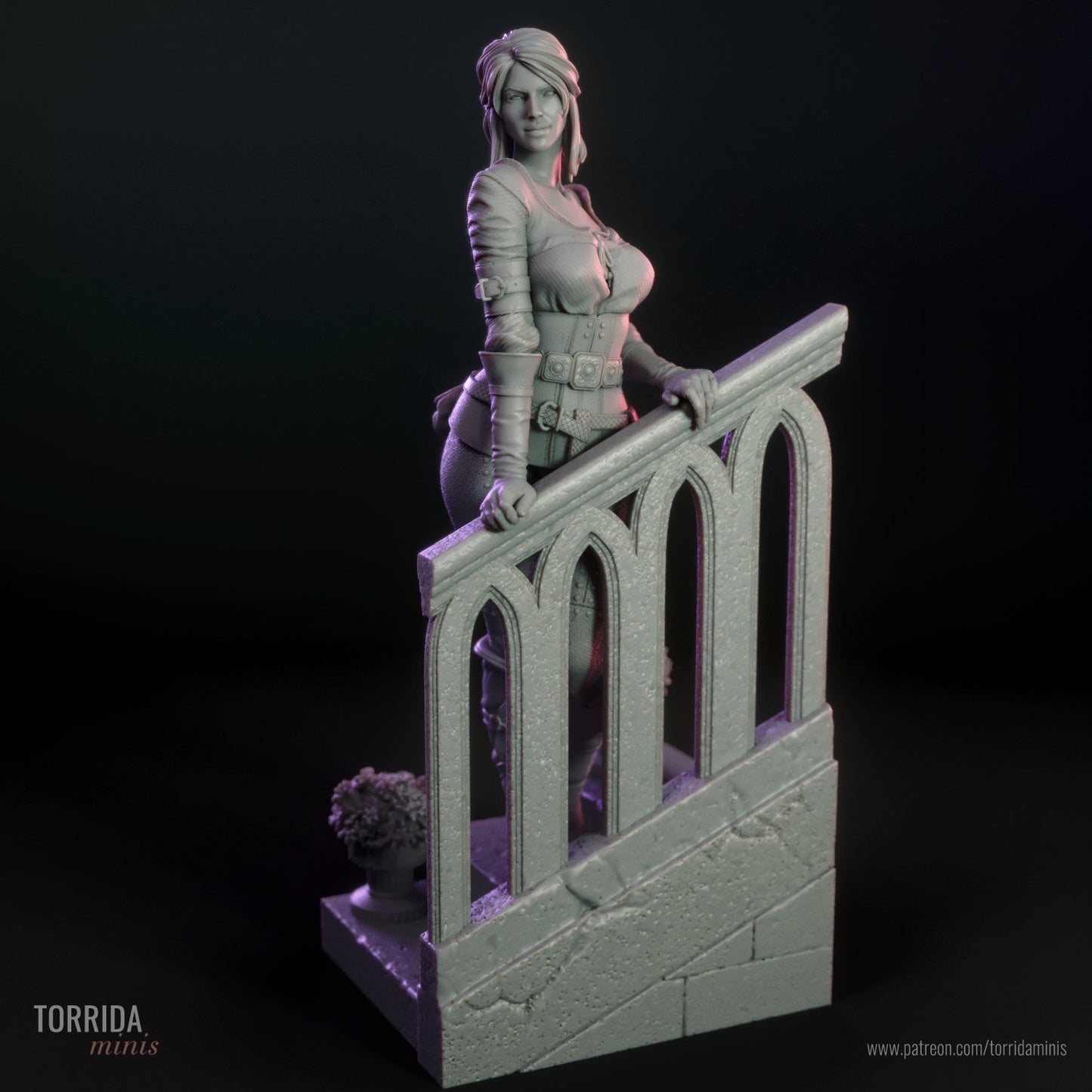 Ciri - Torrida Minis - Dark Forge Arts