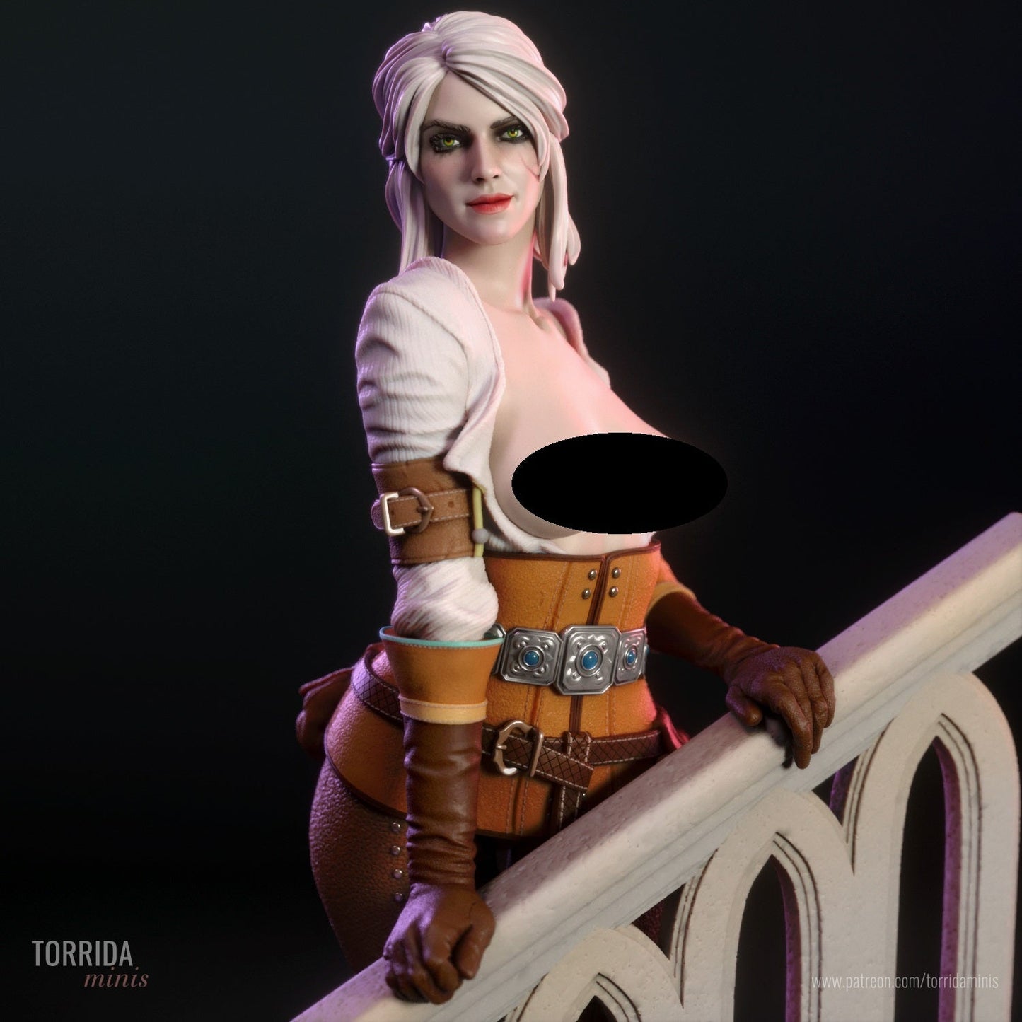 Ciri - Torrida Minis - Dark Forge Arts