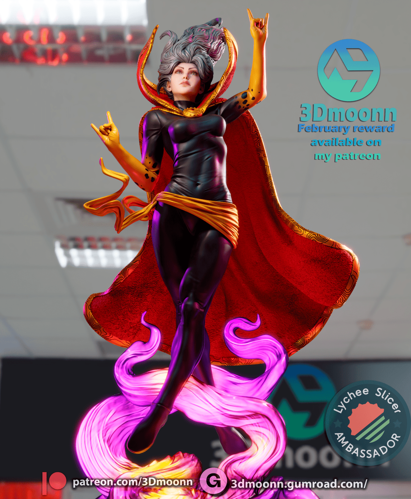 Clea Strange - 3DMoonn - Dark Forge Arts