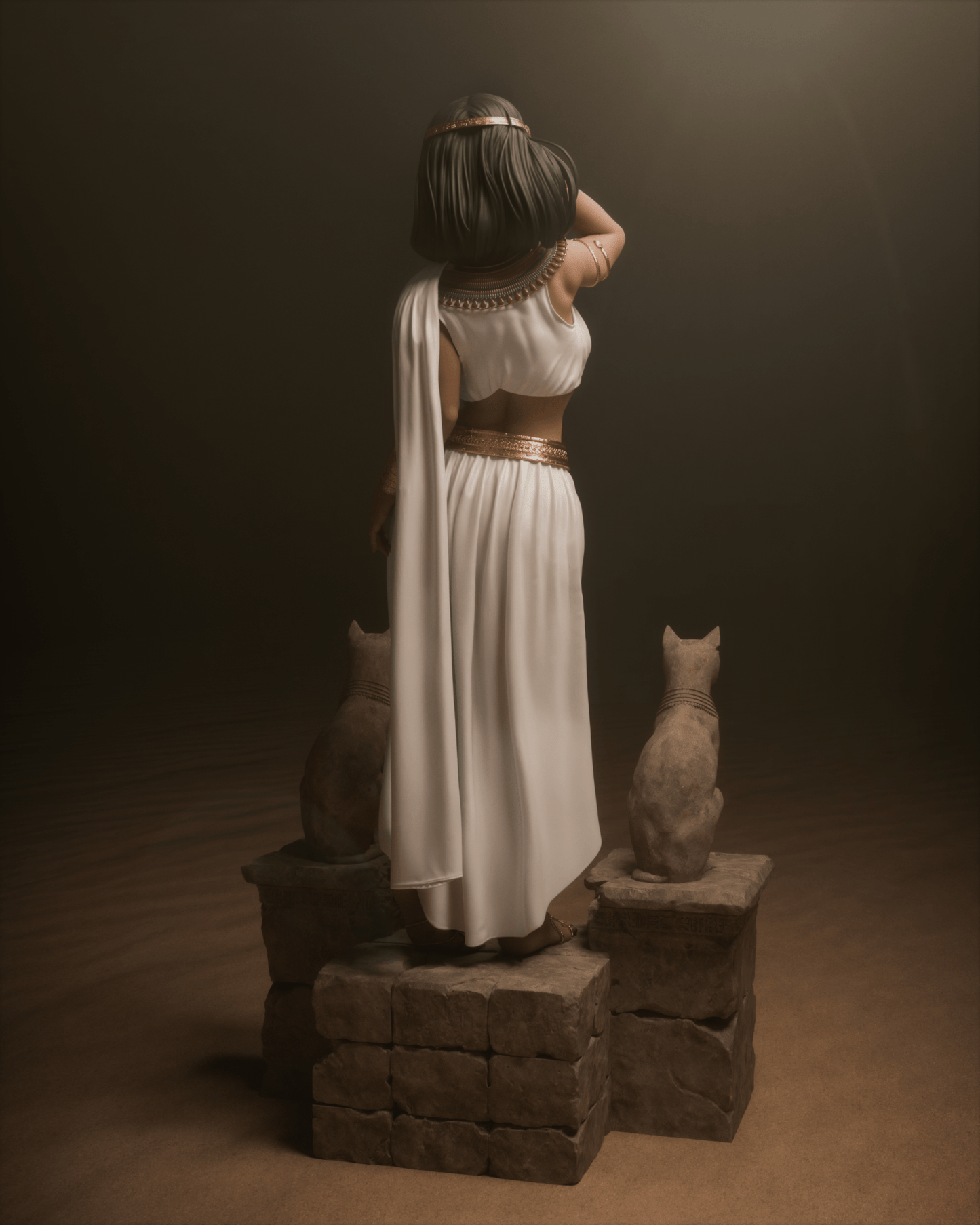 Cleopatra - CA 3D Studios - Dark Forge Arts