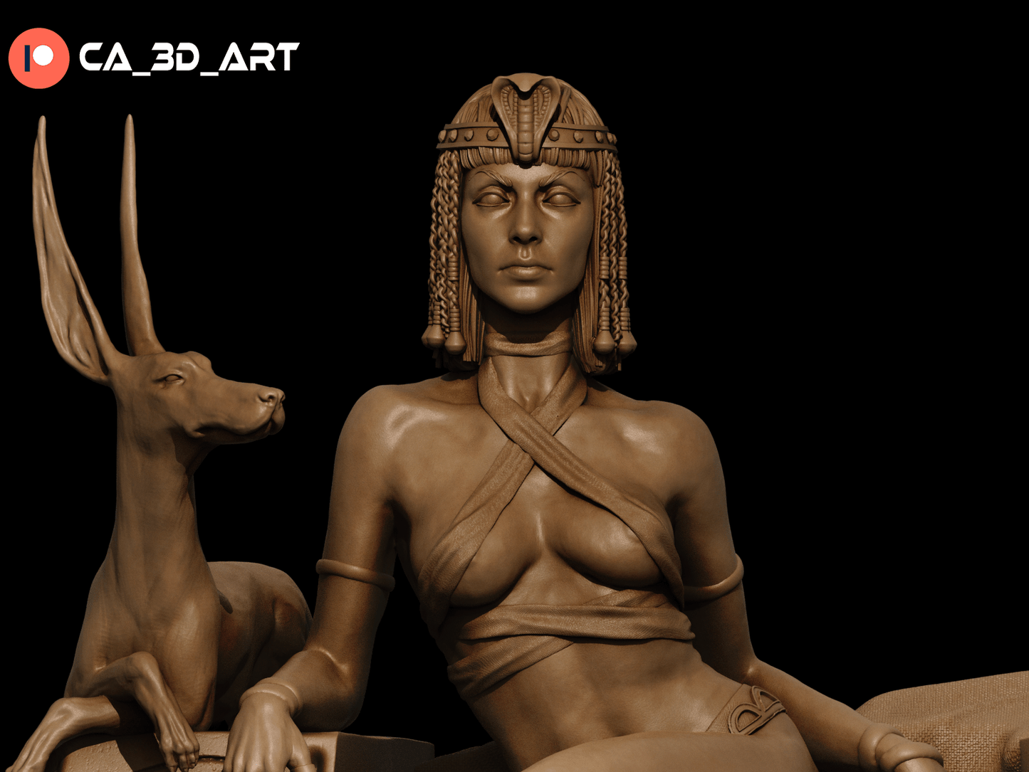 Cleopatra v1 - CA 3D Studios - Dark Forge Arts