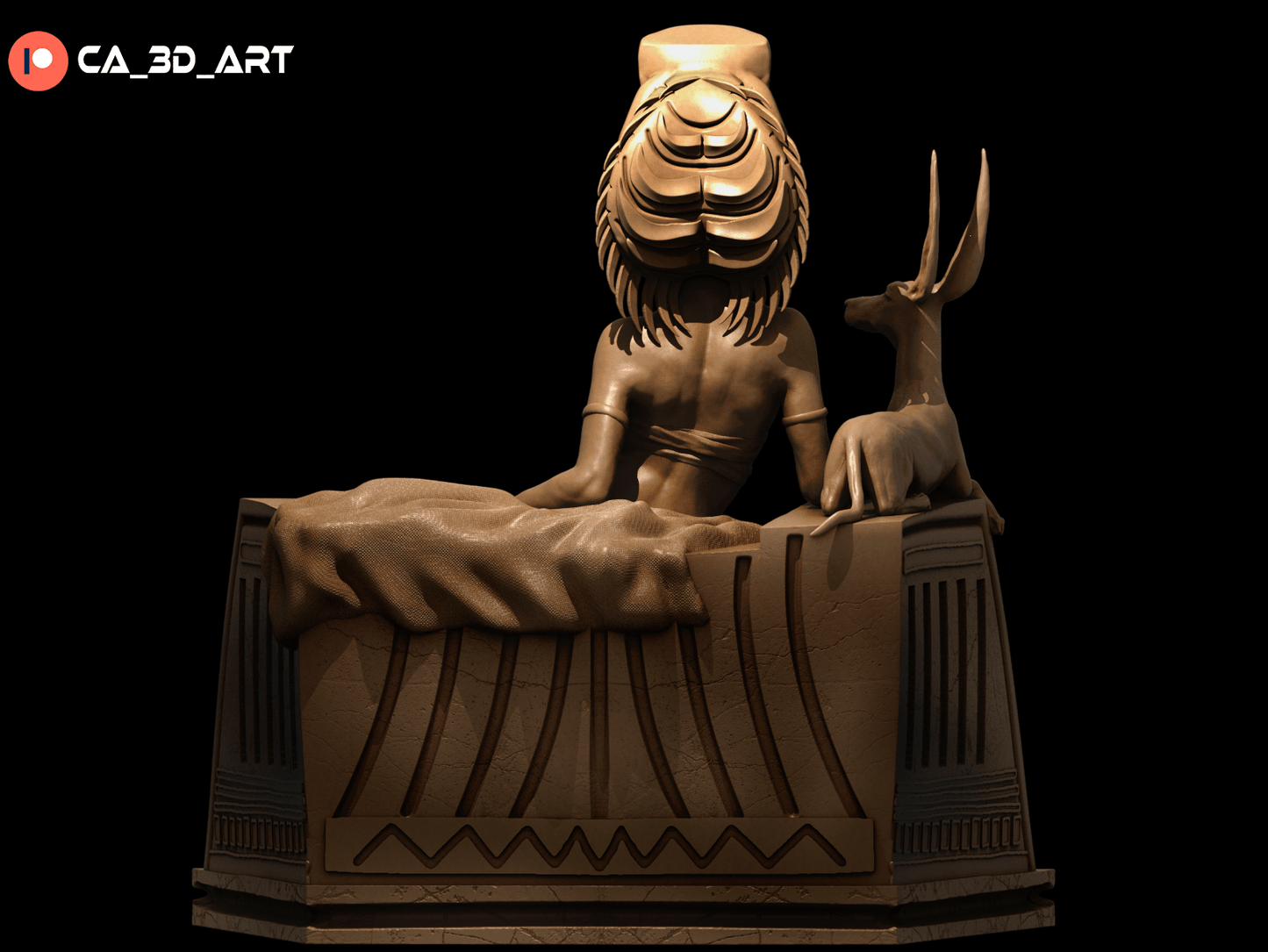 Cleopatra v1 - CA 3D Studios - Dark Forge Arts