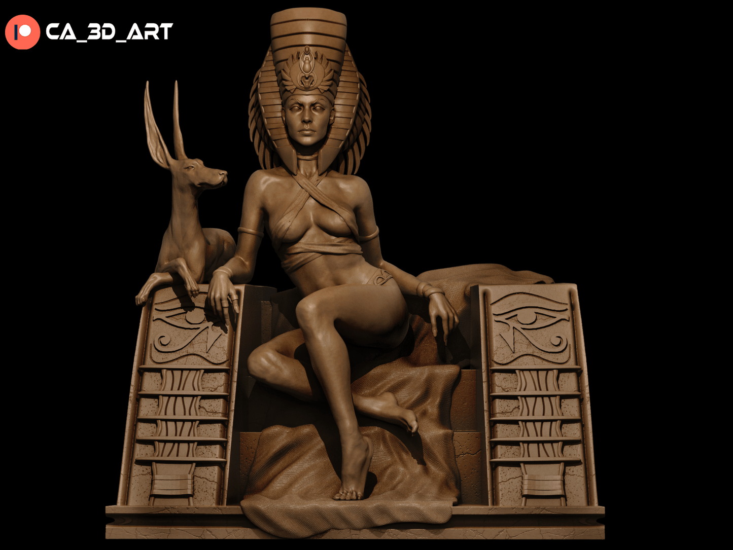 Cleopatra v1 - CA 3D Studios - Dark Forge Arts