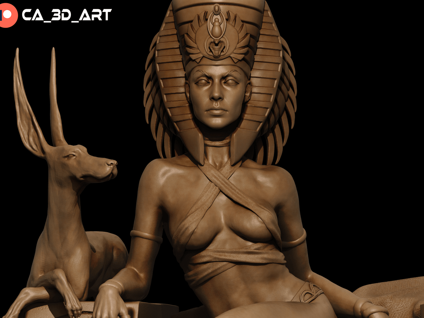 Cleopatra v1 - CA 3D Studios - Dark Forge Arts