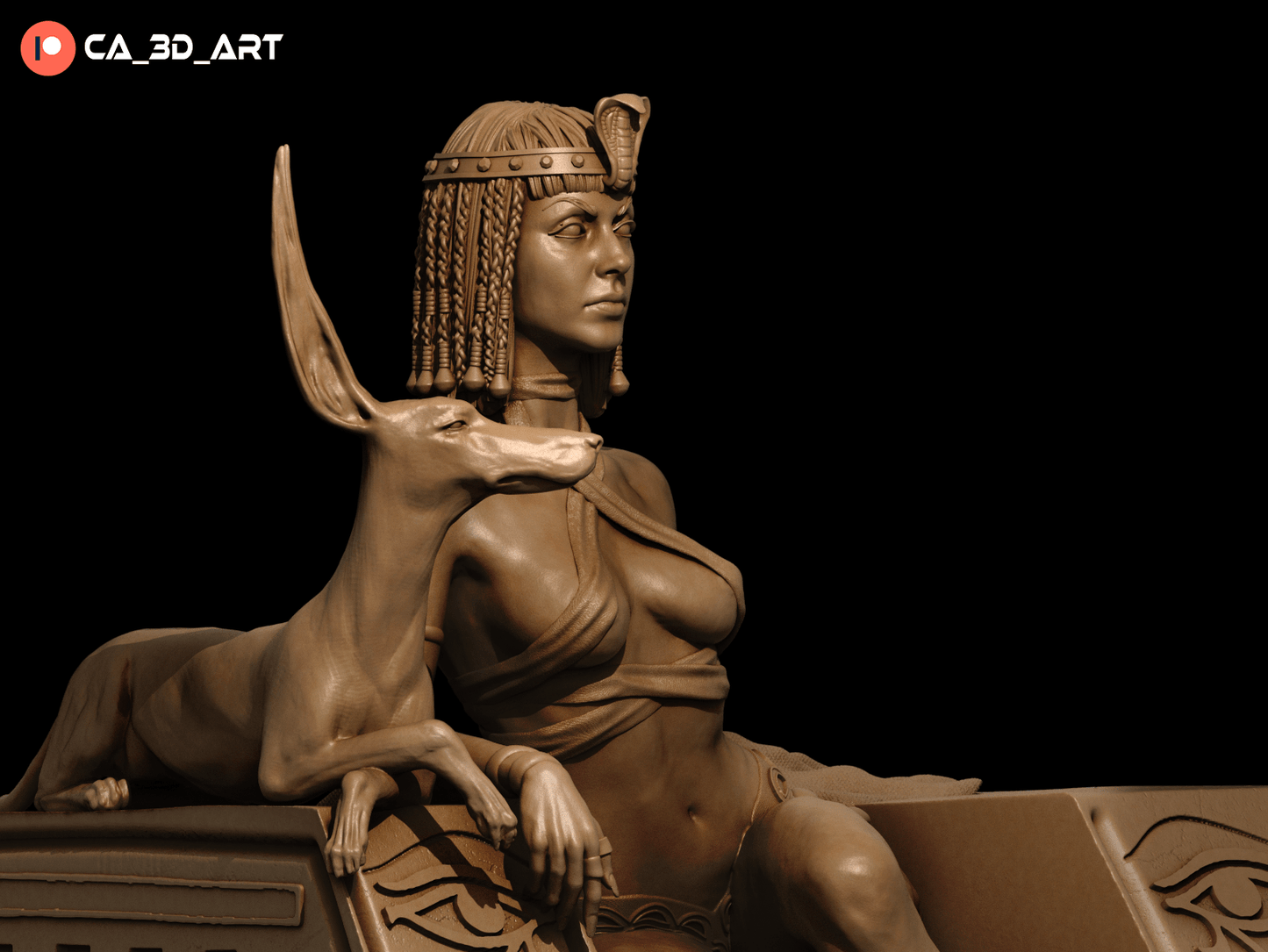 Cleopatra v1 - CA 3D Studios - Dark Forge Arts