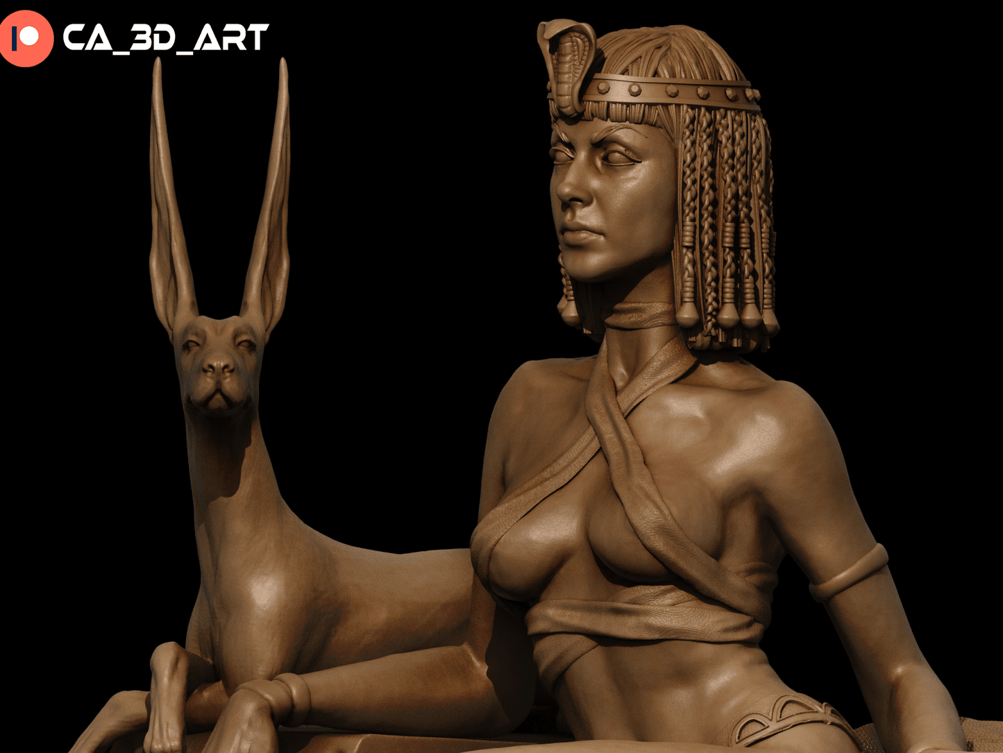 Cleopatra v1 - CA 3D Studios - Dark Forge Arts