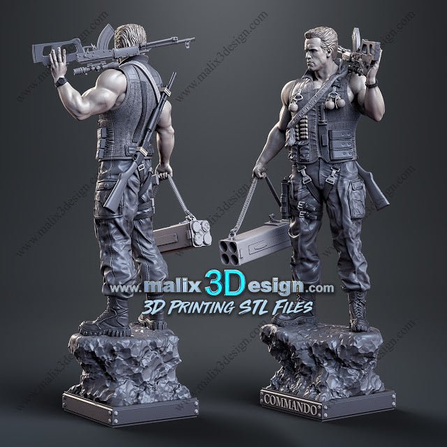 Commando - Sanix3D - Dark Forge Arts