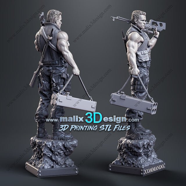 Commando - Sanix3D - Dark Forge Arts