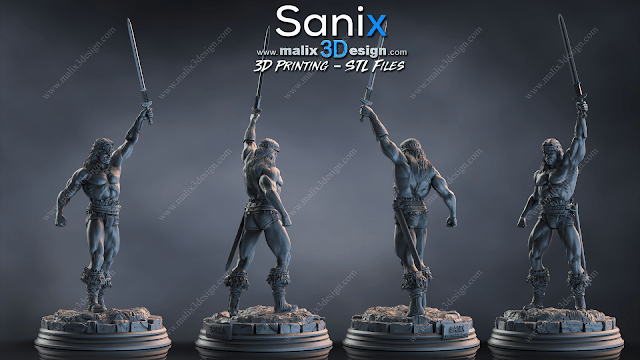 Conan - Sanix3D - Dark Forge Arts