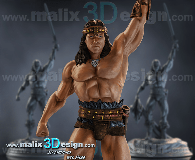 Conan - Sanix3D - Dark Forge Arts