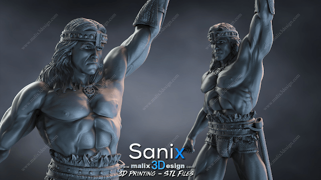 Conan - Sanix3D - Dark Forge Arts