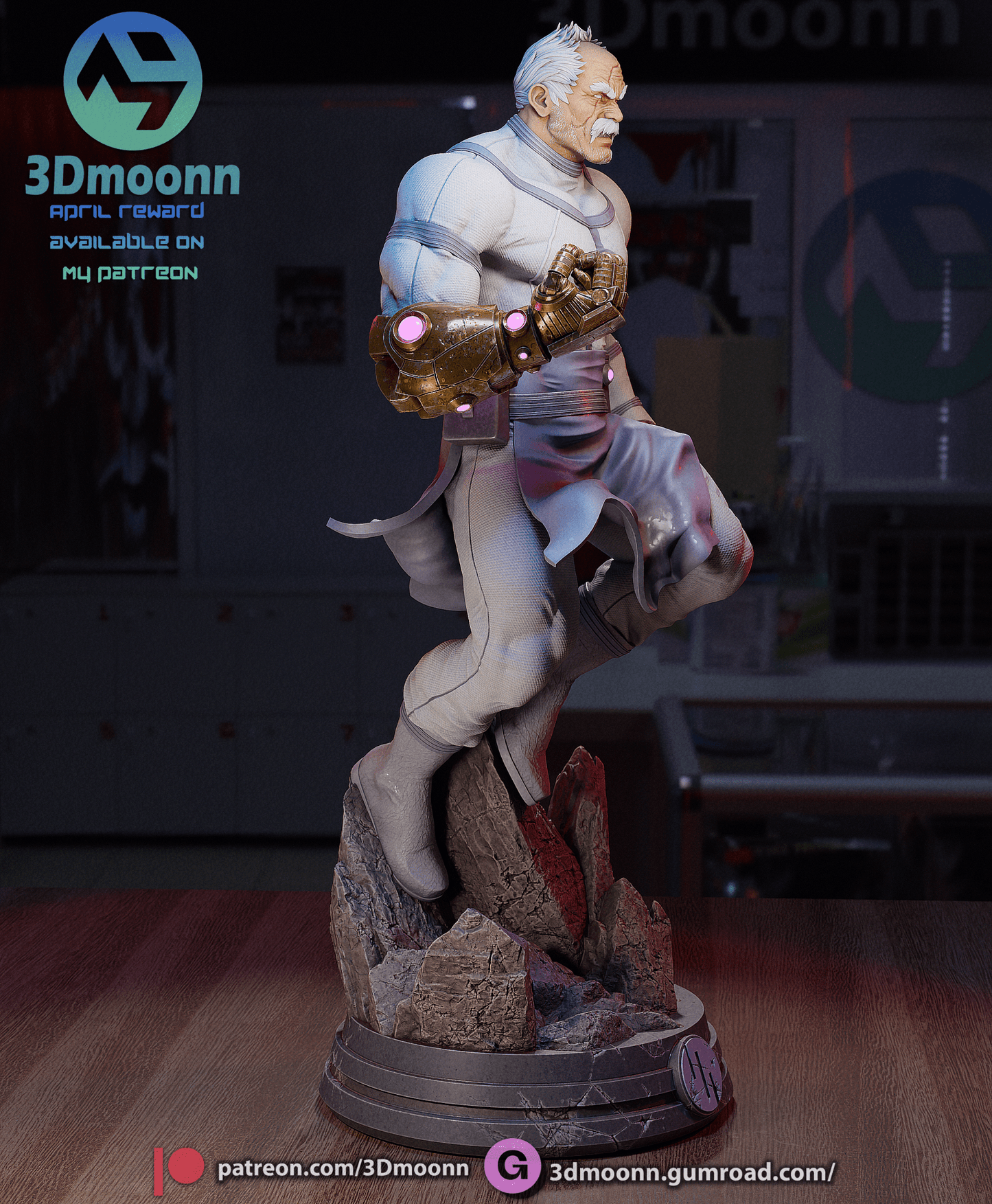 Conquest - Invincible - 3DMoonn - Dark Forge Arts