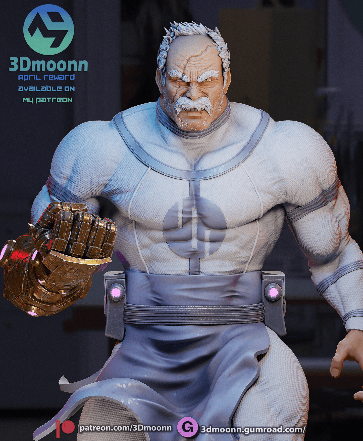 Conquest - Invincible - 3DMoonn - Dark Forge Arts