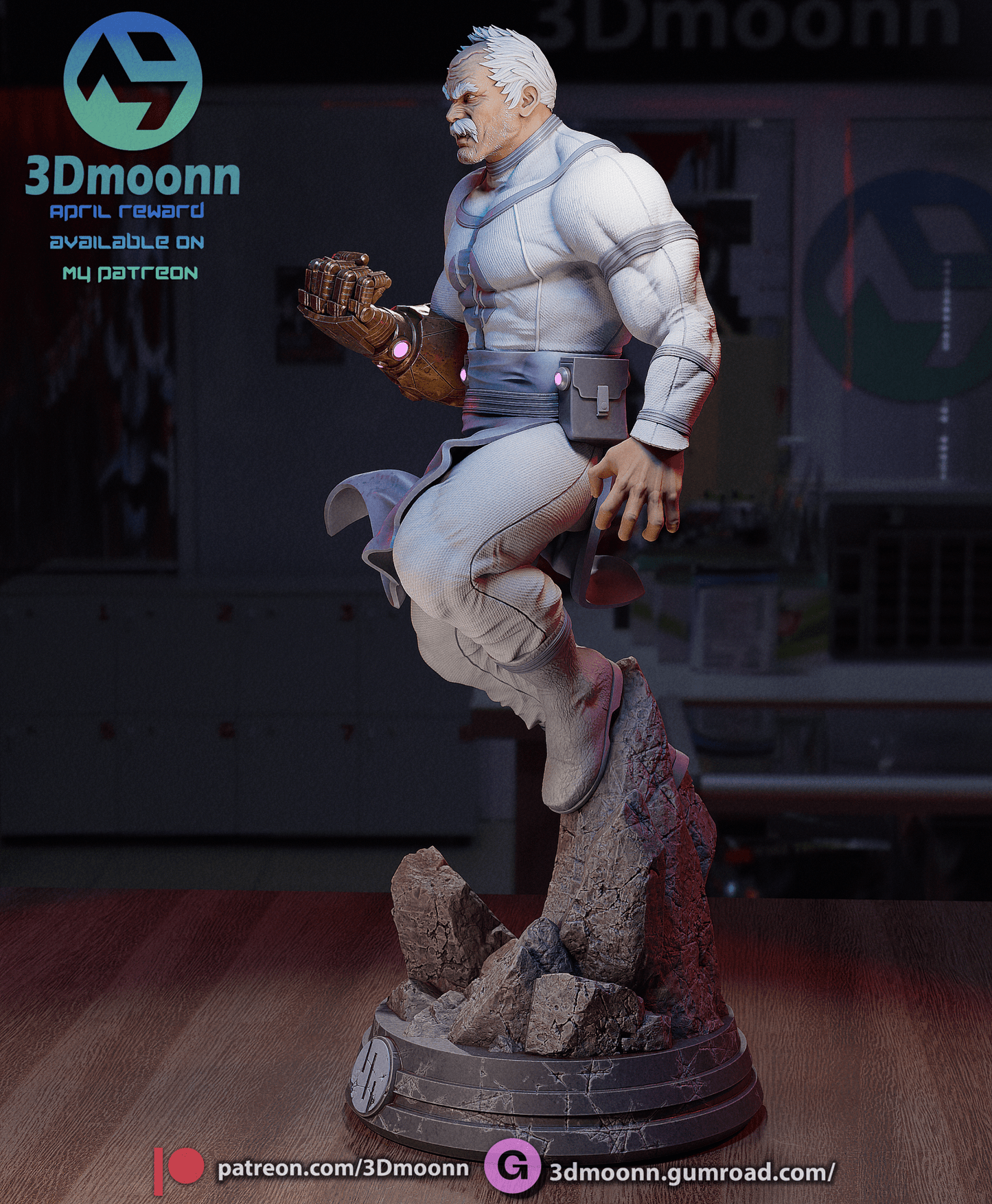 Conquest - Invincible - 3DMoonn - Dark Forge Arts