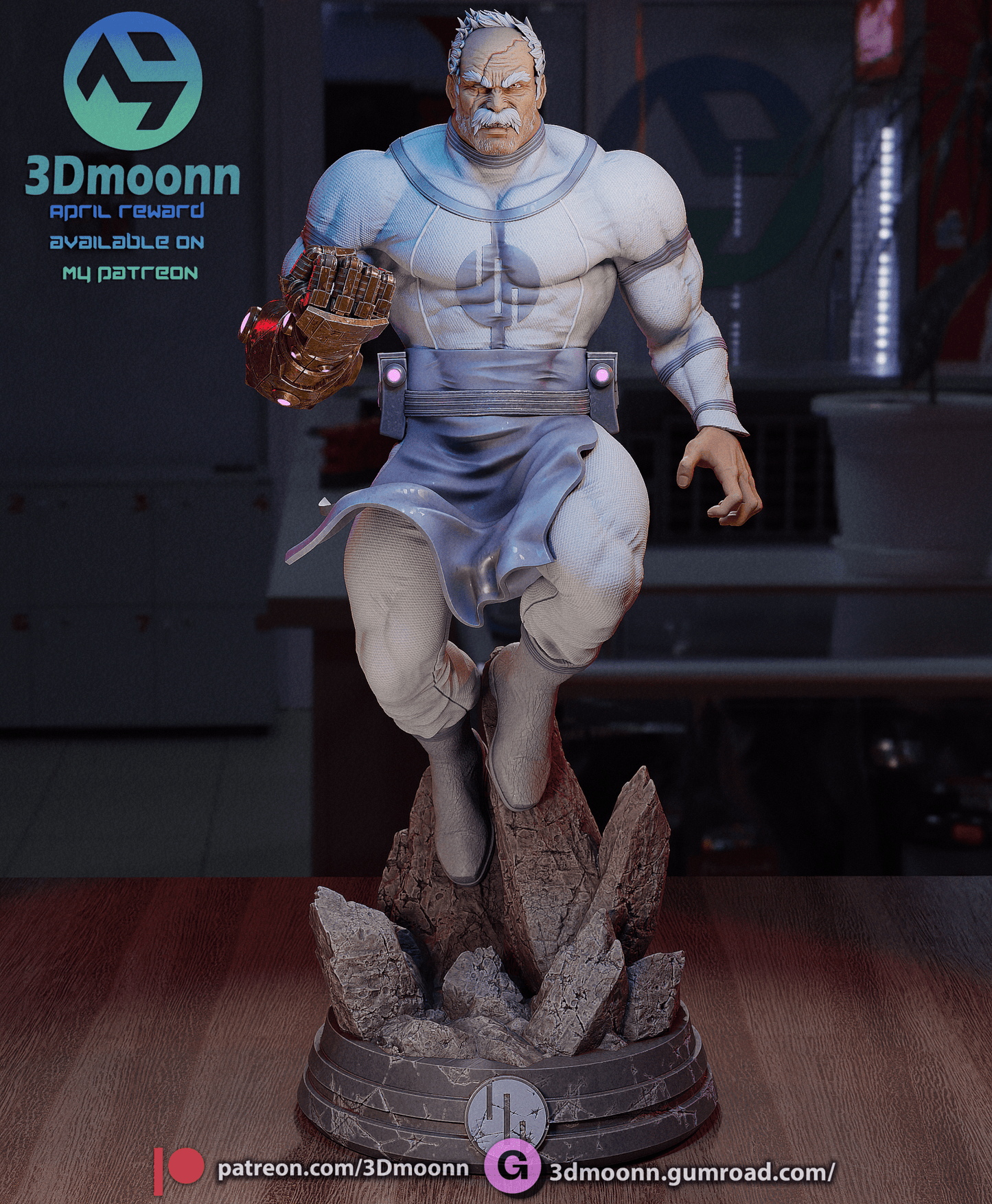 Conquest - Invincible - 3DMoonn - Dark Forge Arts