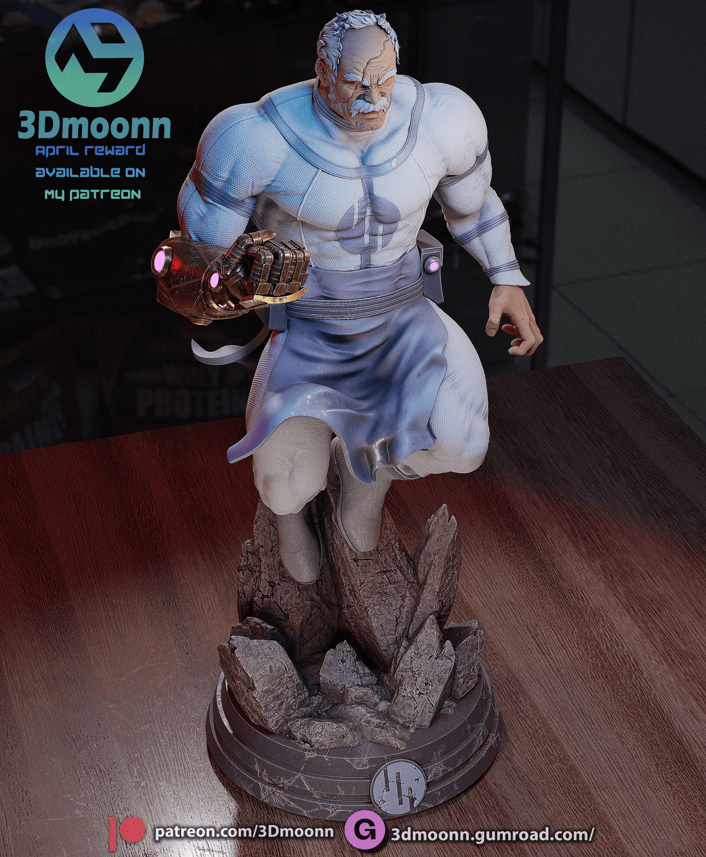 Conquest - Invincible - 3DMoonn - Dark Forge Arts