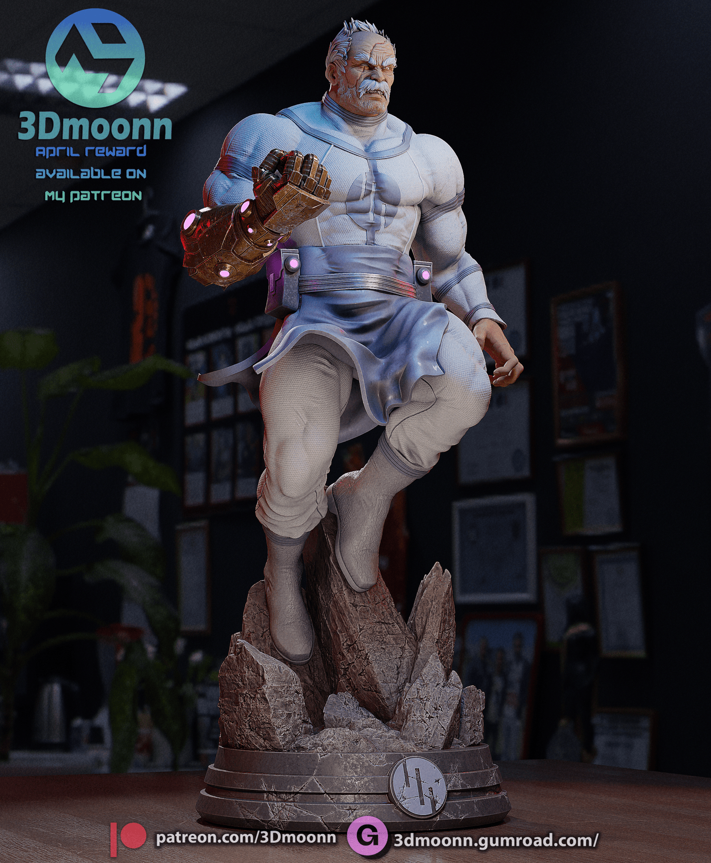 Conquest - Invincible - 3DMoonn - Dark Forge Arts