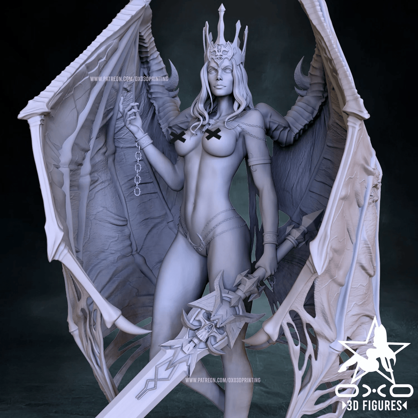 Countess Waifu - OXO3D - Dark Forge Arts