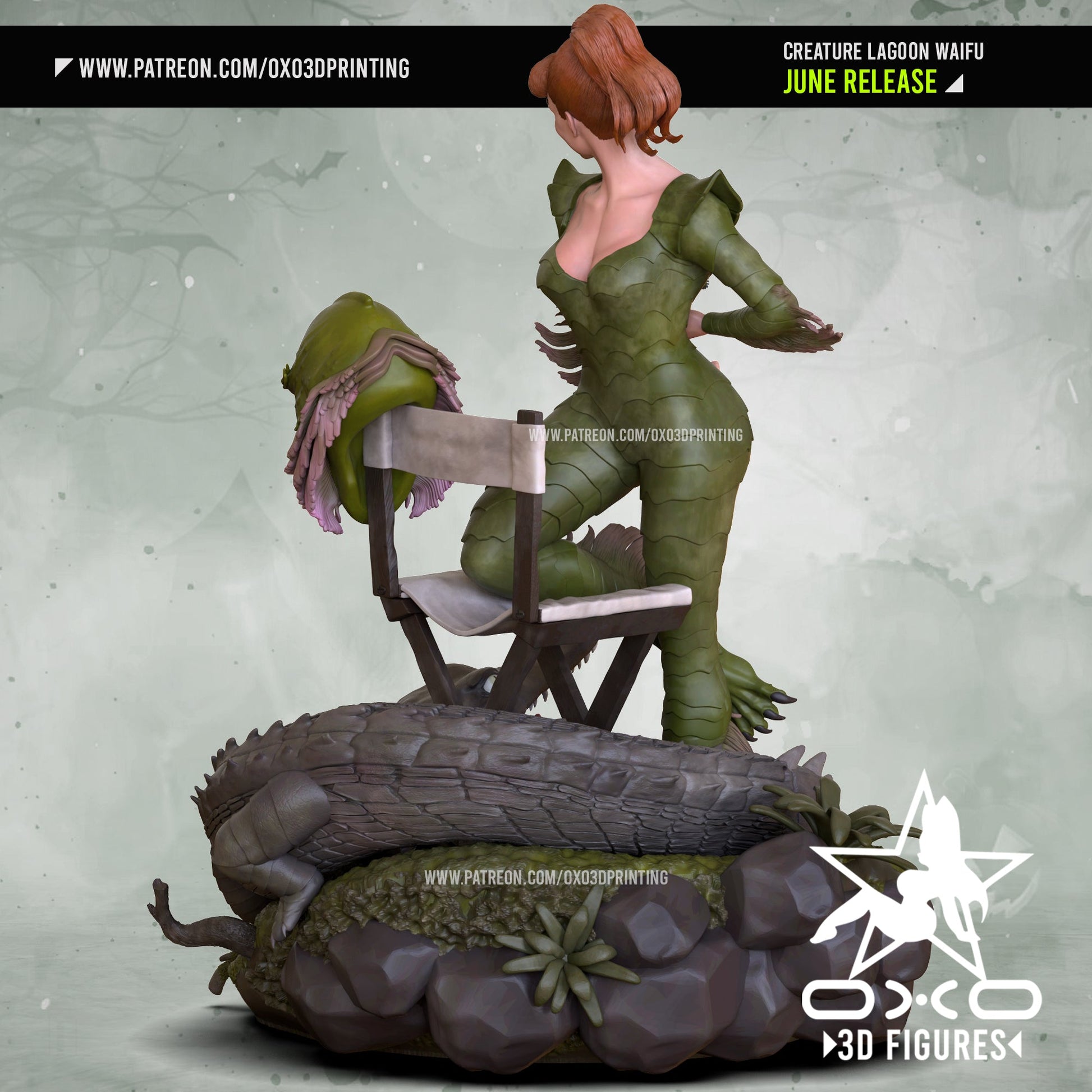 Creature Lagoon - OXO3D - Dark Forge Arts