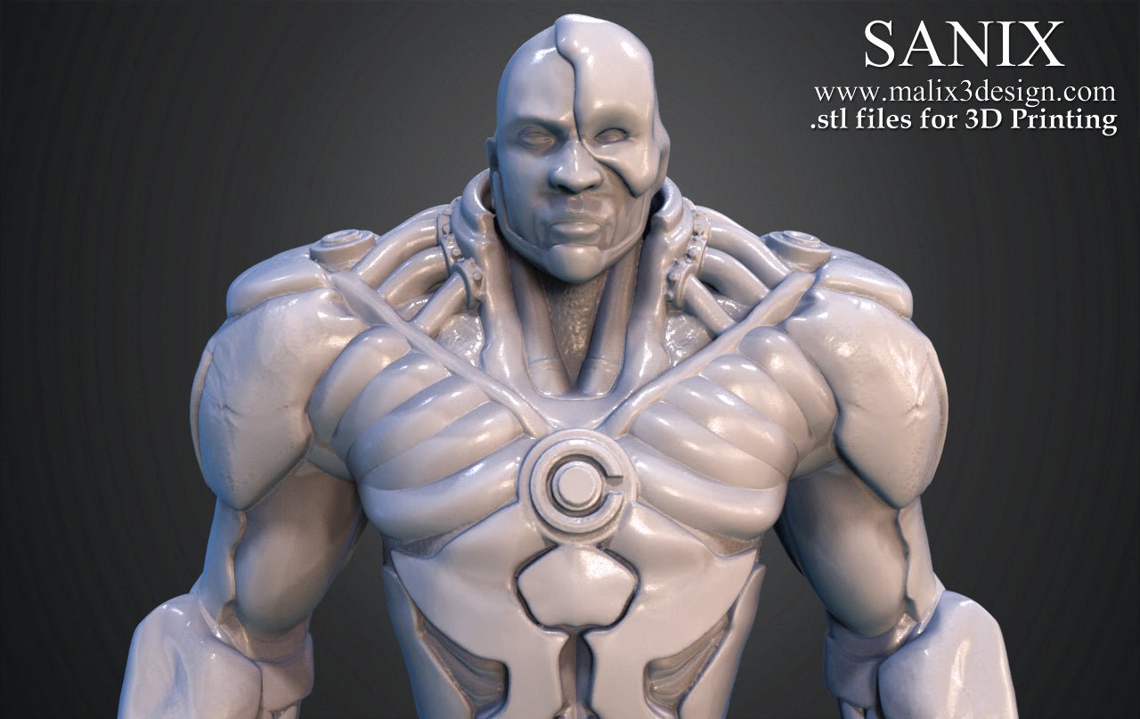 Cyborg - Sanix3D - Dark Forge Arts