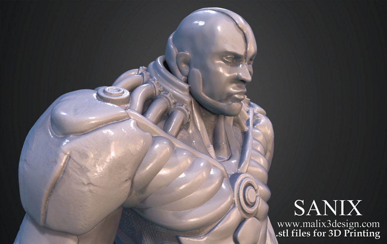 Cyborg - Sanix3D - Dark Forge Arts