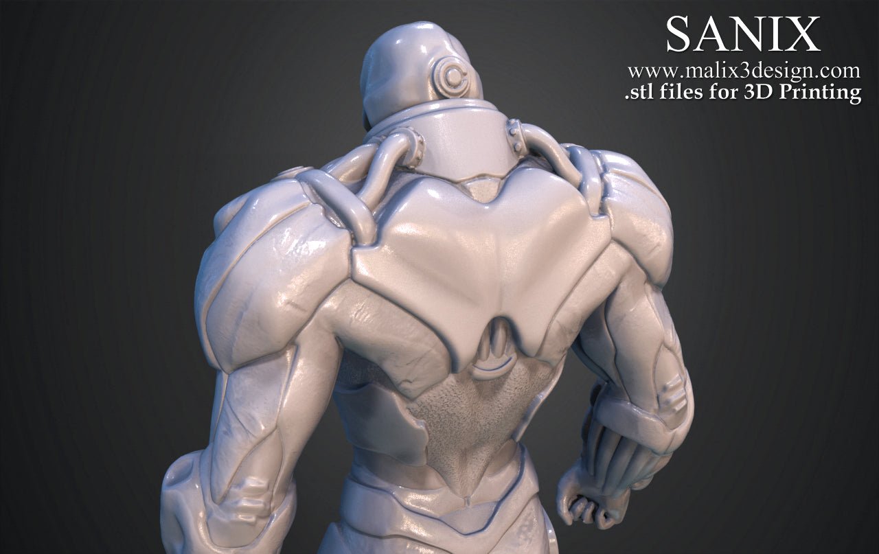 Cyborg - Sanix3D - Dark Forge Arts
