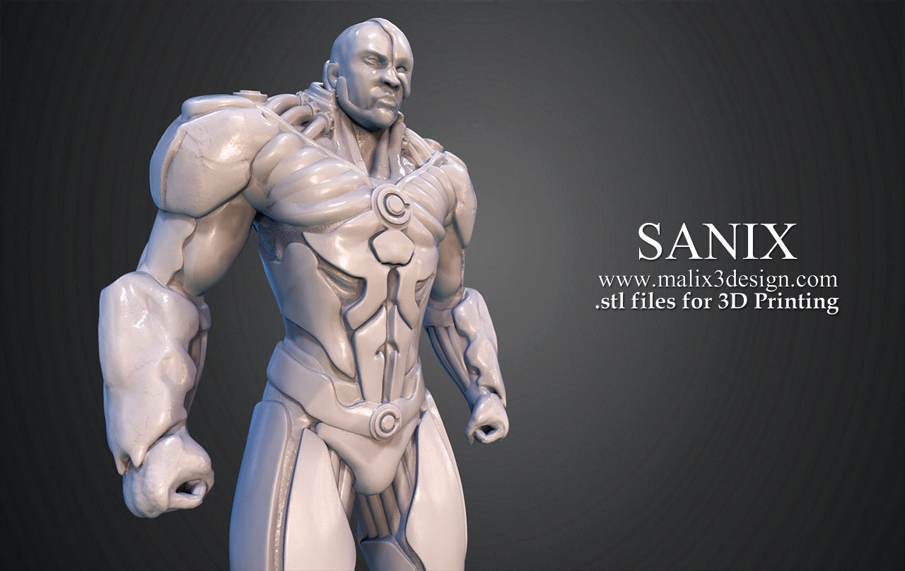 Cyborg - Sanix3D - Dark Forge Arts