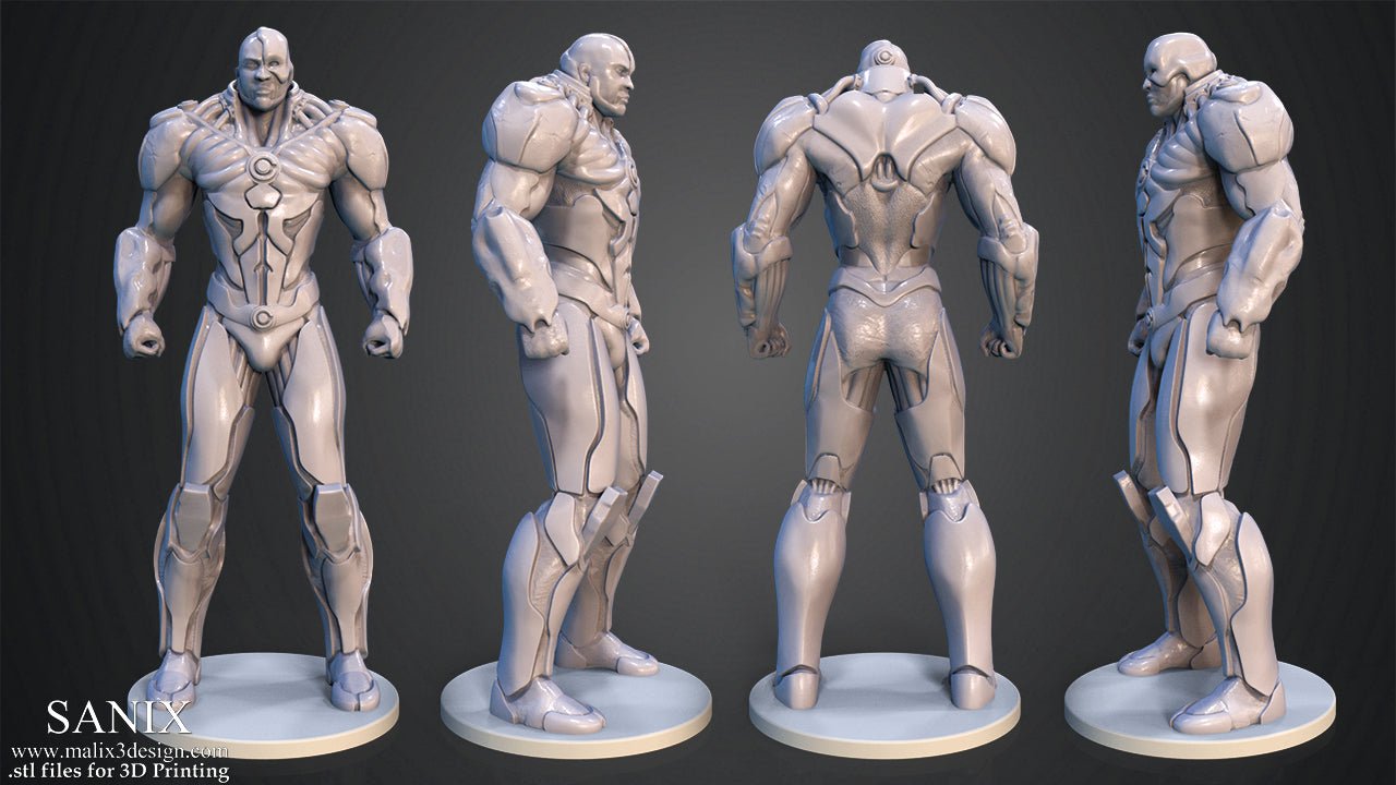 Cyborg - Sanix3D - Dark Forge Arts