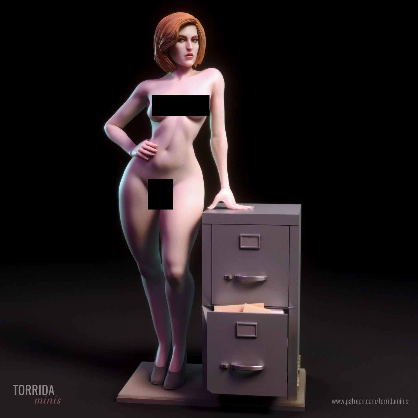 Dana Scully - Torrida Minis - Dark Forge Arts